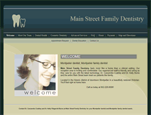 Tablet Screenshot of mainstreetfamilydentistryvt.com